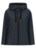 Max Mara Blue Polyester Shell Jacket