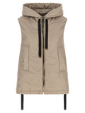 Max Mara Beige Polyester Sleeveless Jacket