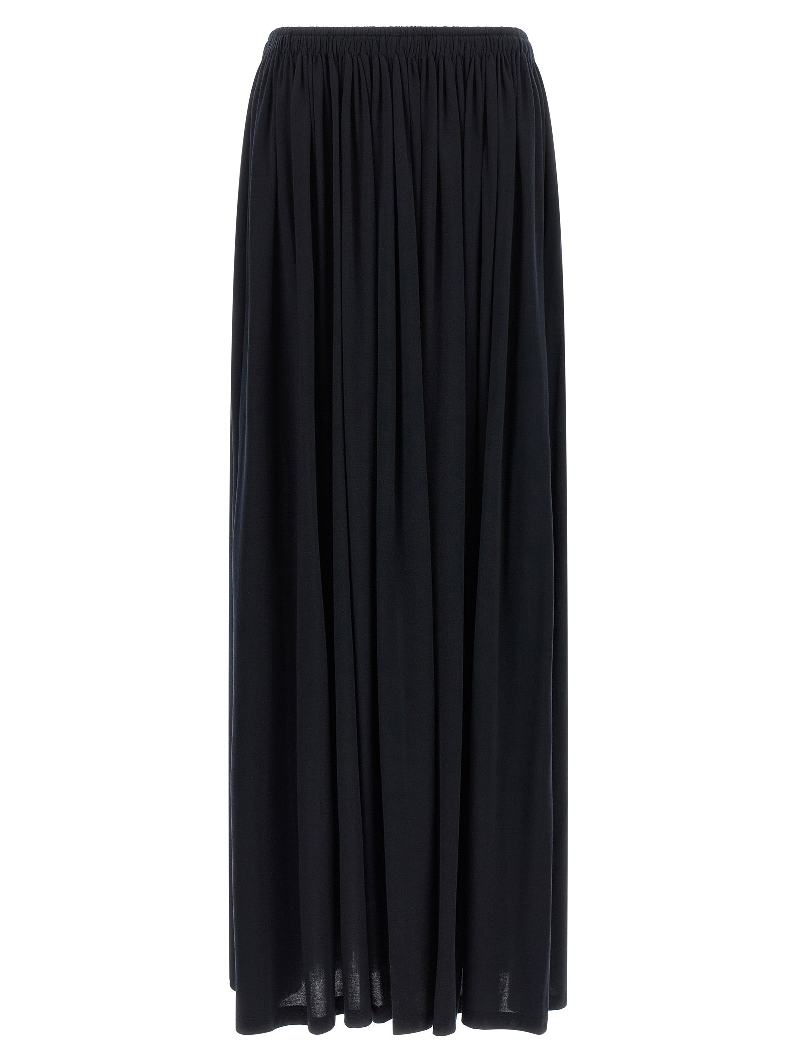 Max Mara Blue Lyocell Maxi Skirt