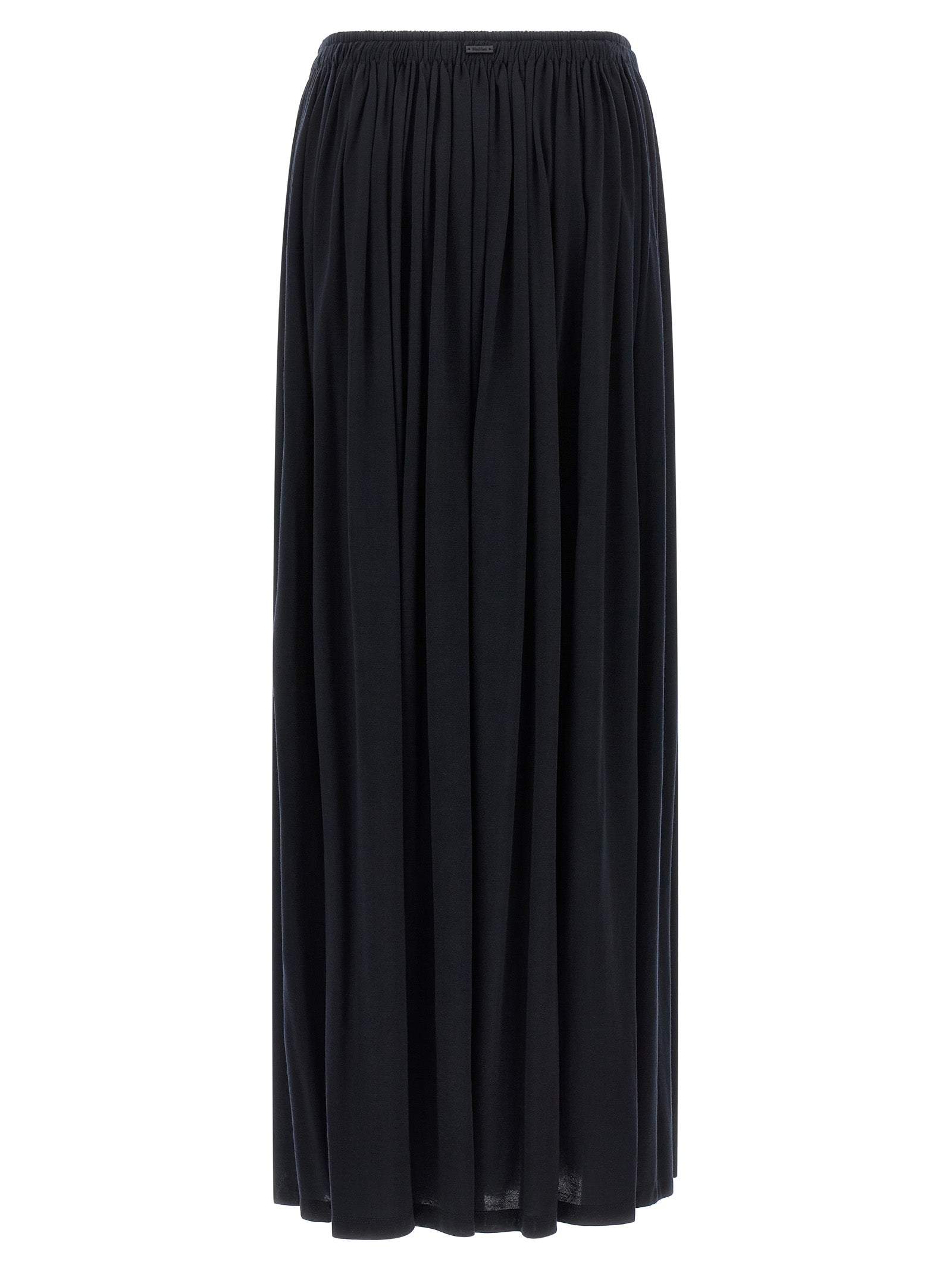 Max Mara Blue Lyocell Maxi Skirt