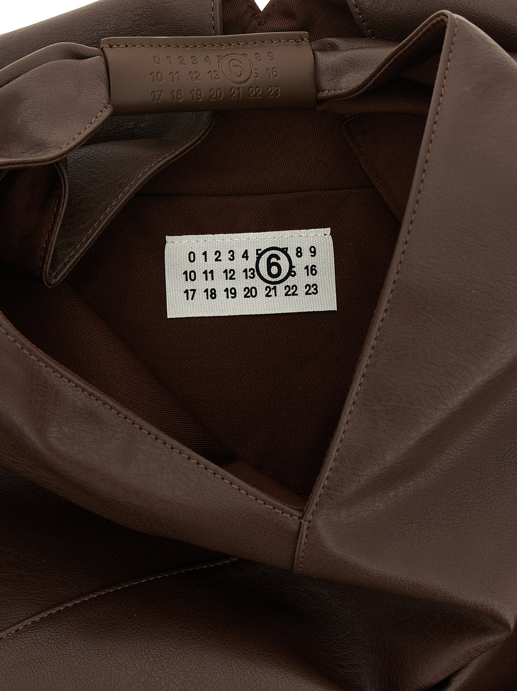 MM6 Maison Margiela Brown Polyethylene Handbag