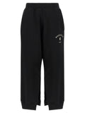 MM6 Maison Margiela Black Cotton Joggers (Workout Pants)