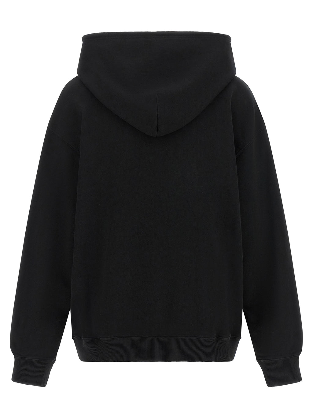 MM6 Maison Margiela Black Cotton Sweatshirt