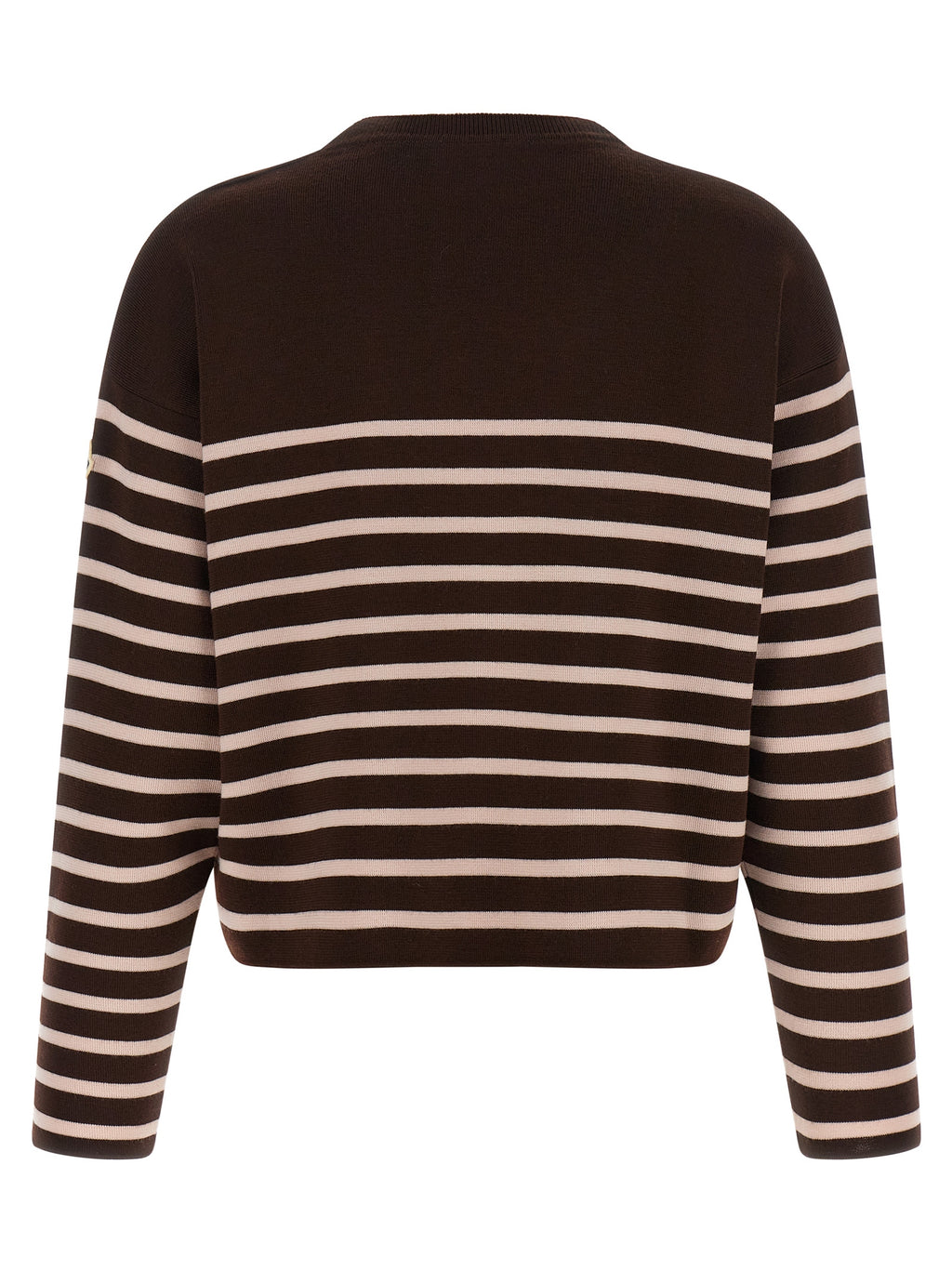Moncler White Virgin Wool Cardigan
