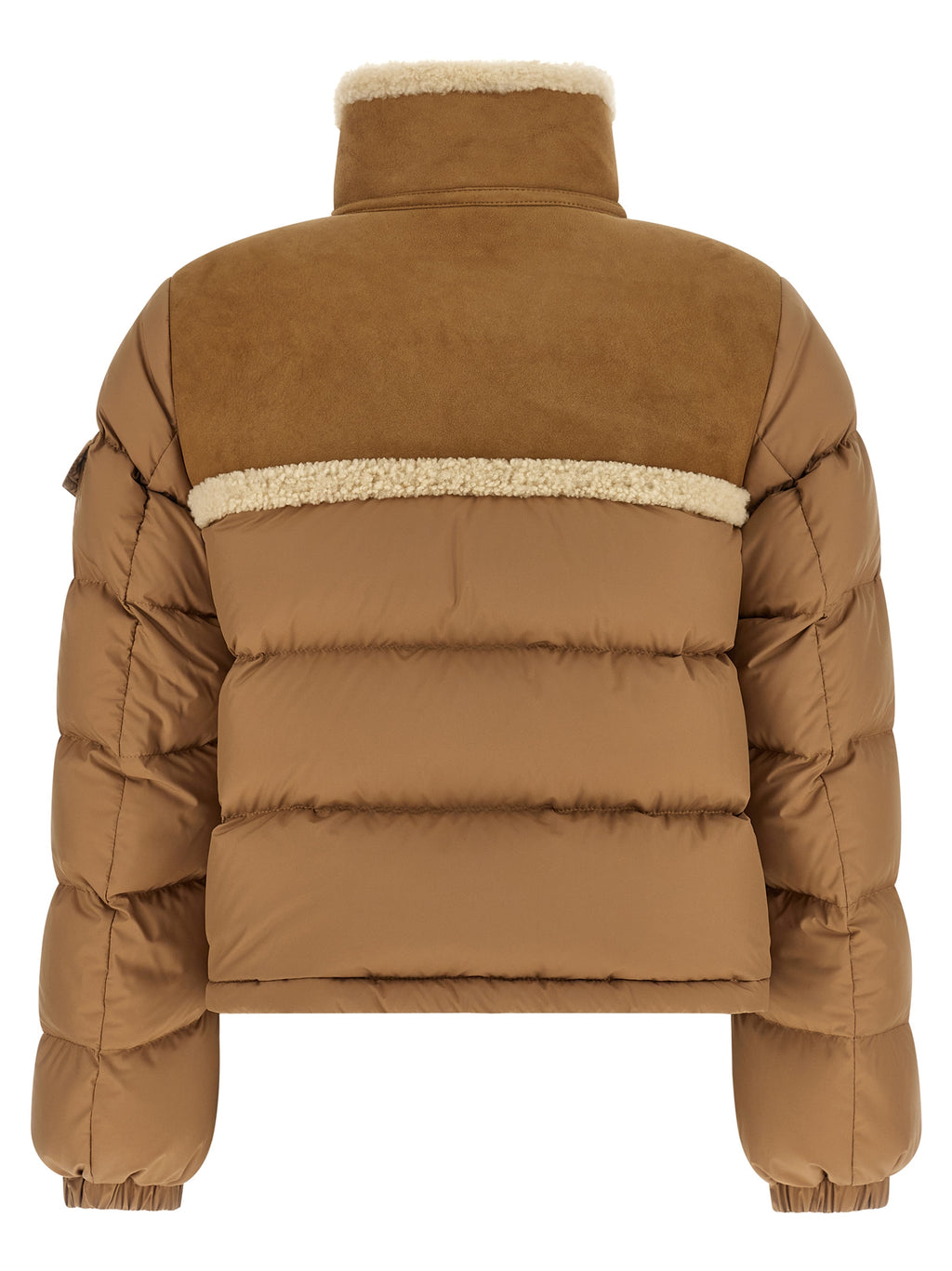 Moncler Beige Polyester Full-Length Jacket