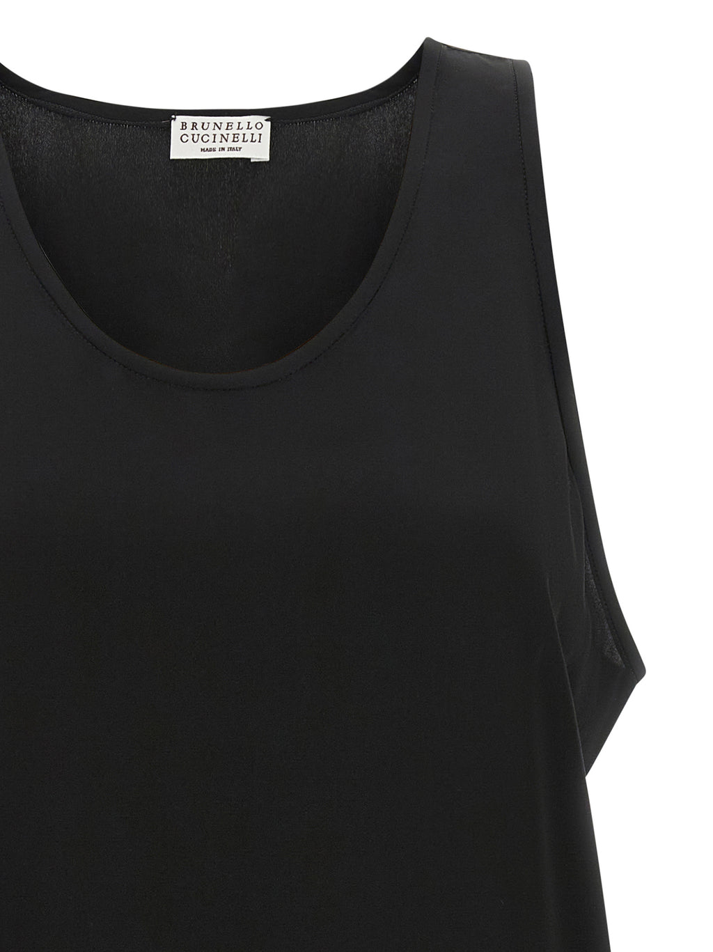 Brunello Cucinelli Black Silk Shirt