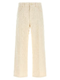Brunello Cucinelli Beige Cotton Casual Pants