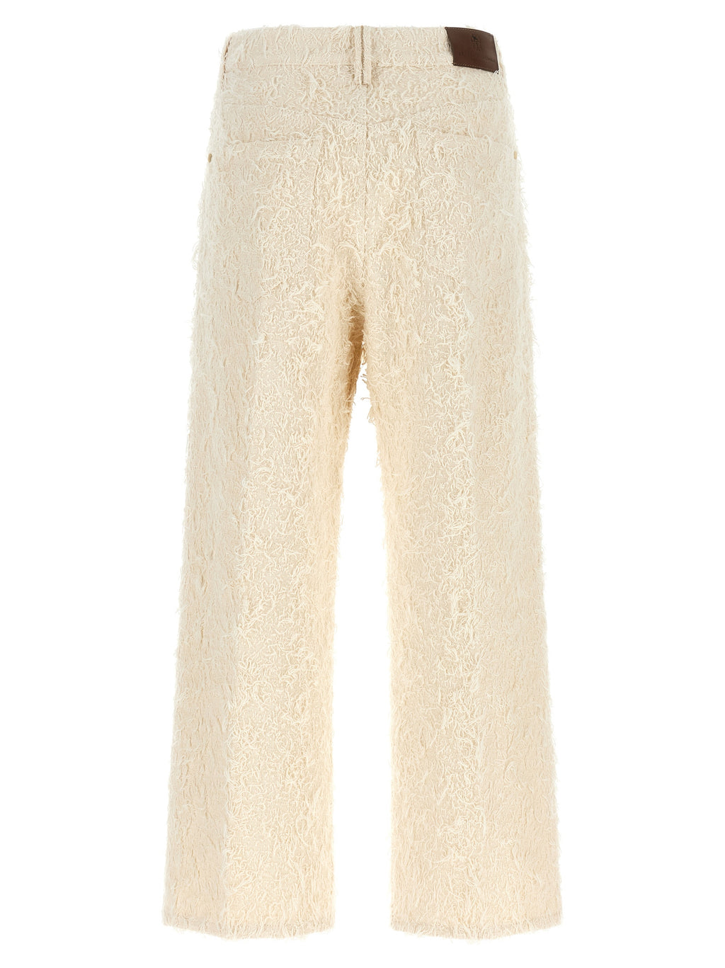 Brunello Cucinelli Beige Cotton Casual Pants