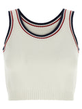 Brunello Cucinelli White Cotton Top