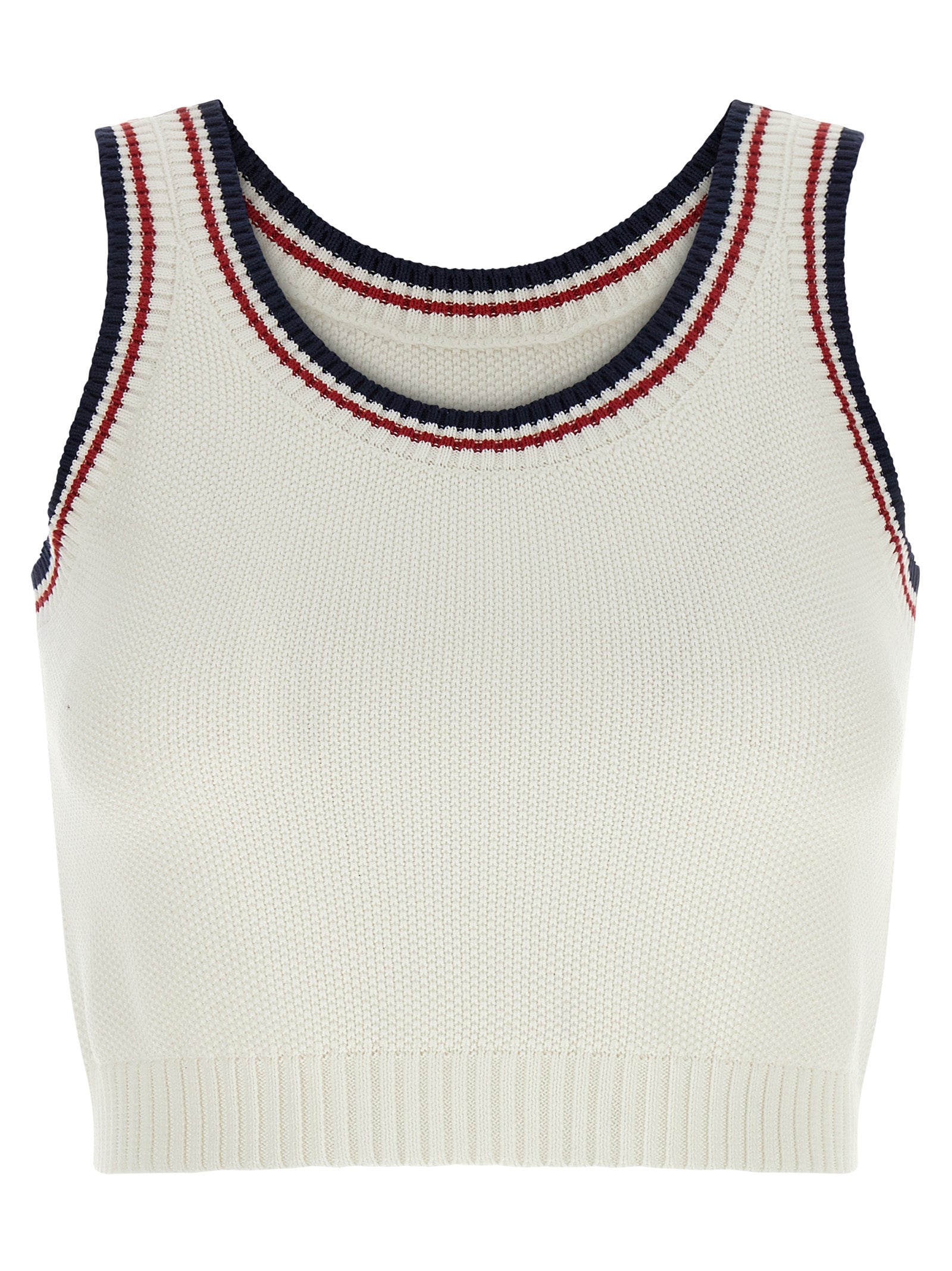Brunello Cucinelli White Cotton Top