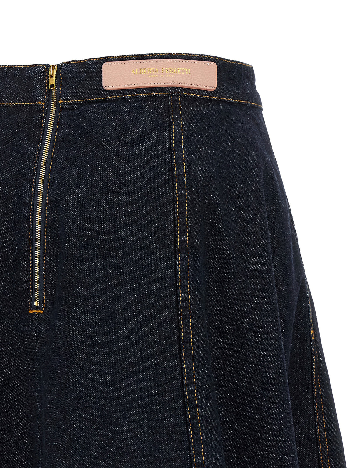 Alberta Ferretti Flared Maxi Skirt