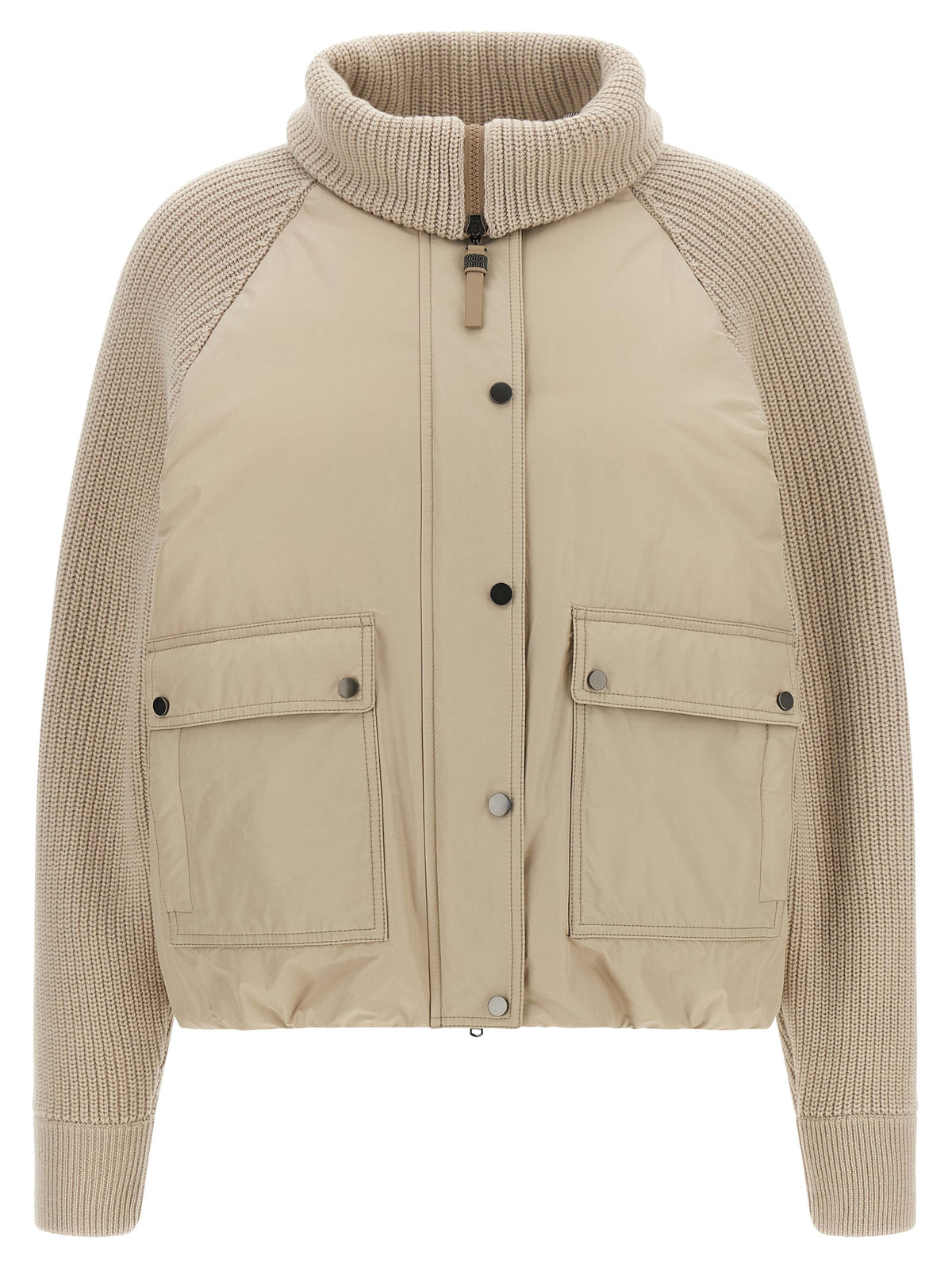 Brunello Cucinelli Beige Down Jacket