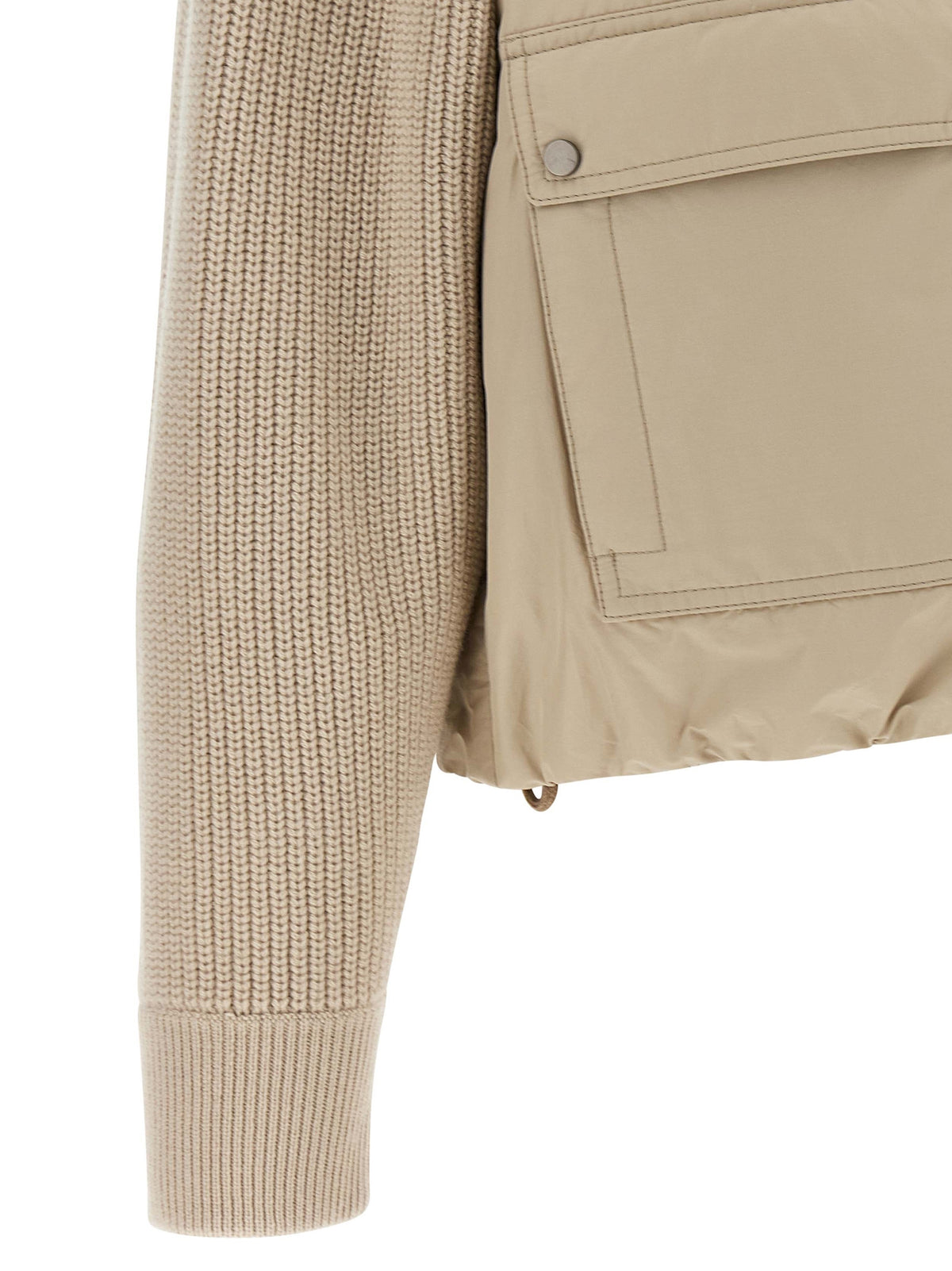 Brunello Cucinelli Beige Down Jacket