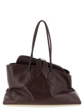 The Attico Purple Bovine Leather Shoulder Bag