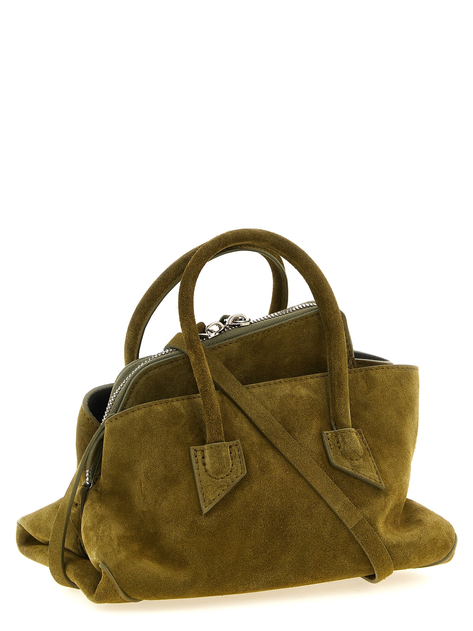 The Attico Bicolor Bovine Leather Handbag