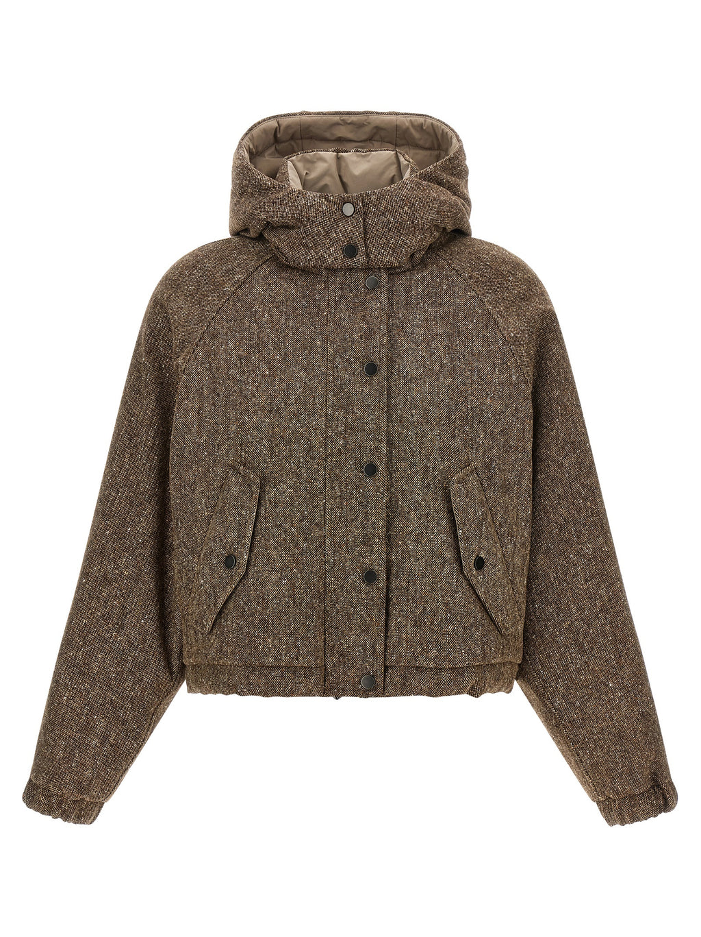 Brunello Cucinelli Brown Virgin Wool Jacket