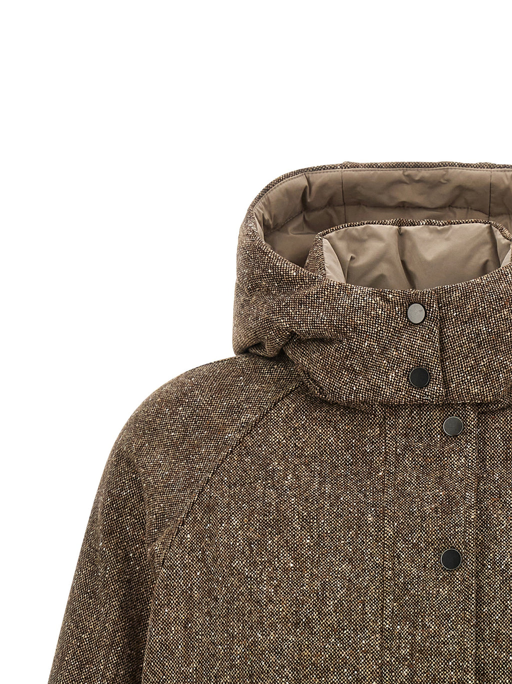 Brunello Cucinelli Brown Virgin Wool Jacket