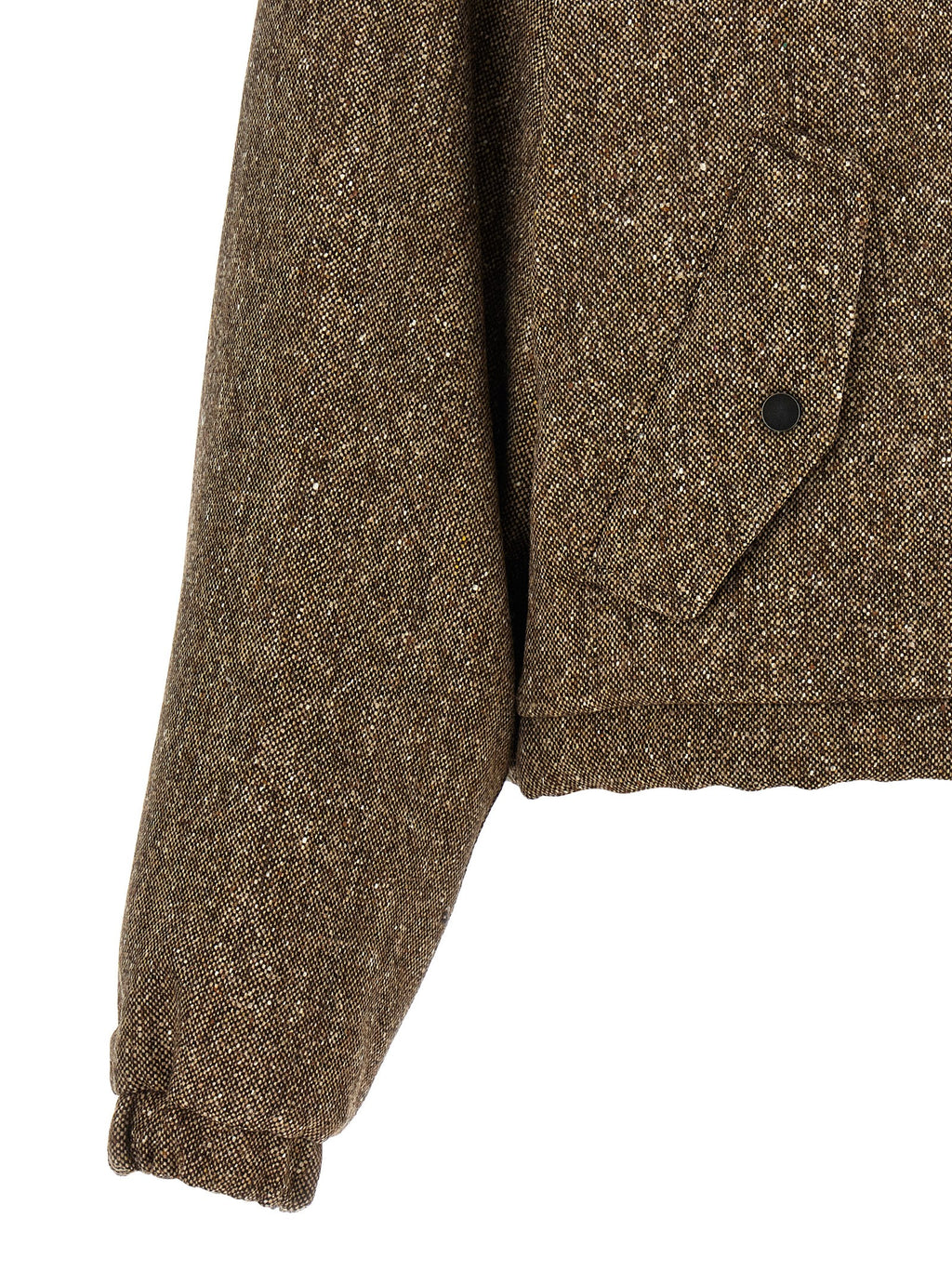 Brunello Cucinelli Brown Virgin Wool Jacket