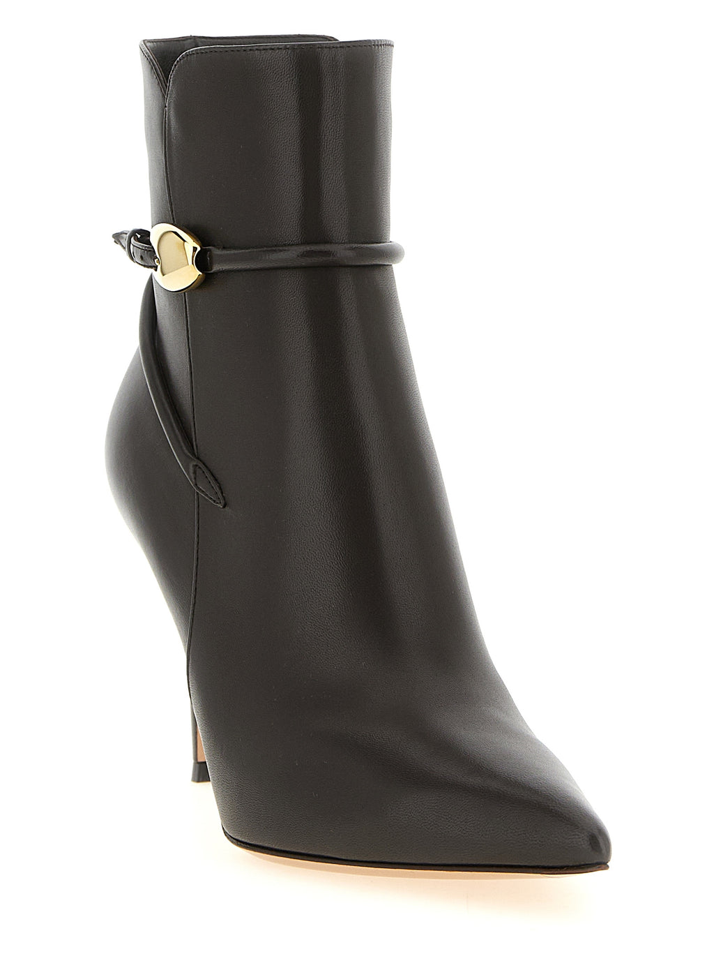 Gianvito Rossi Jungle Mamba Buckle Ankle Boots
