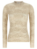 Brunello Cucinelli Beige Silk Cardigan