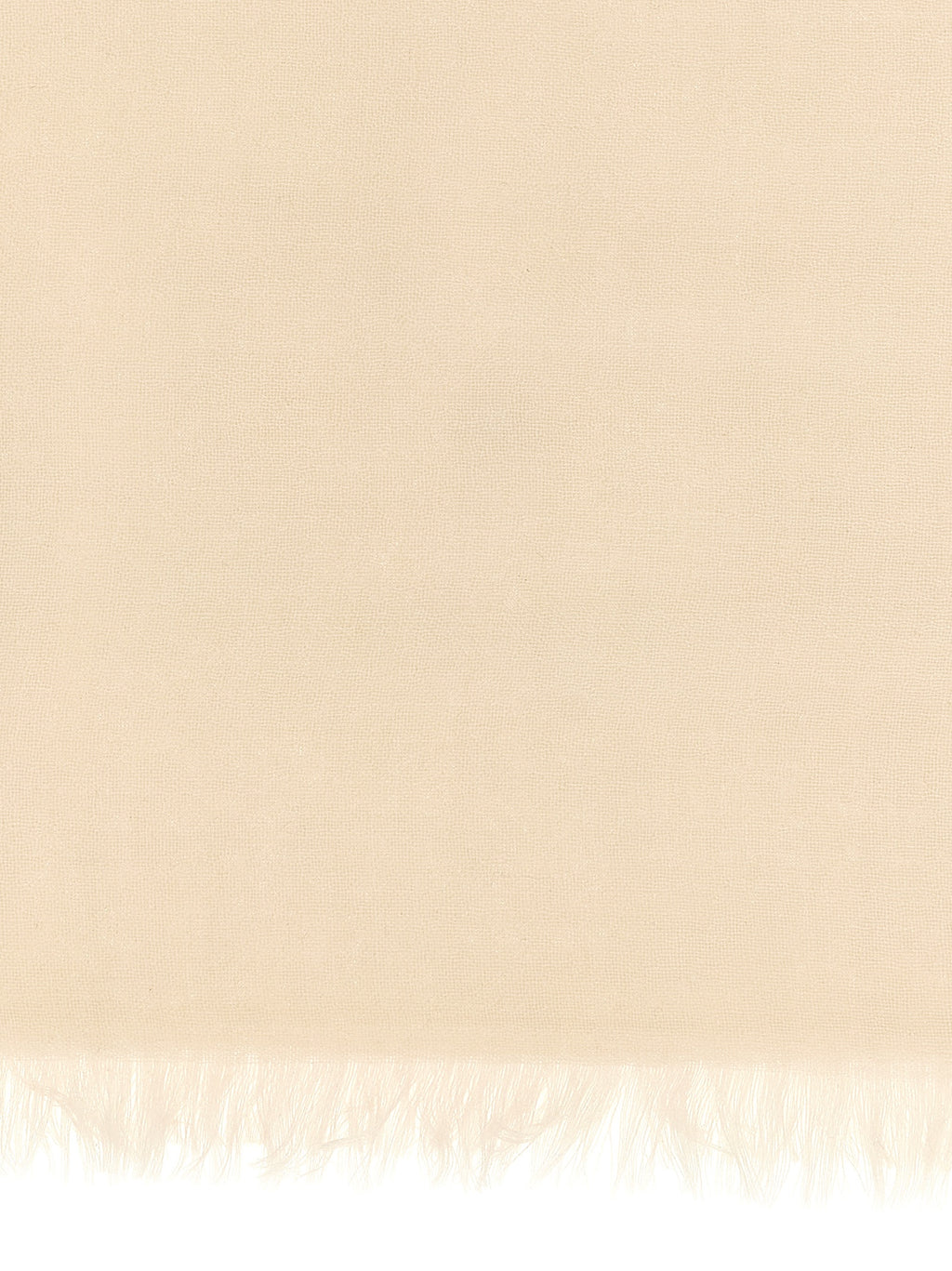 Brunello Cucinelli Beige Cashmere Scarf
