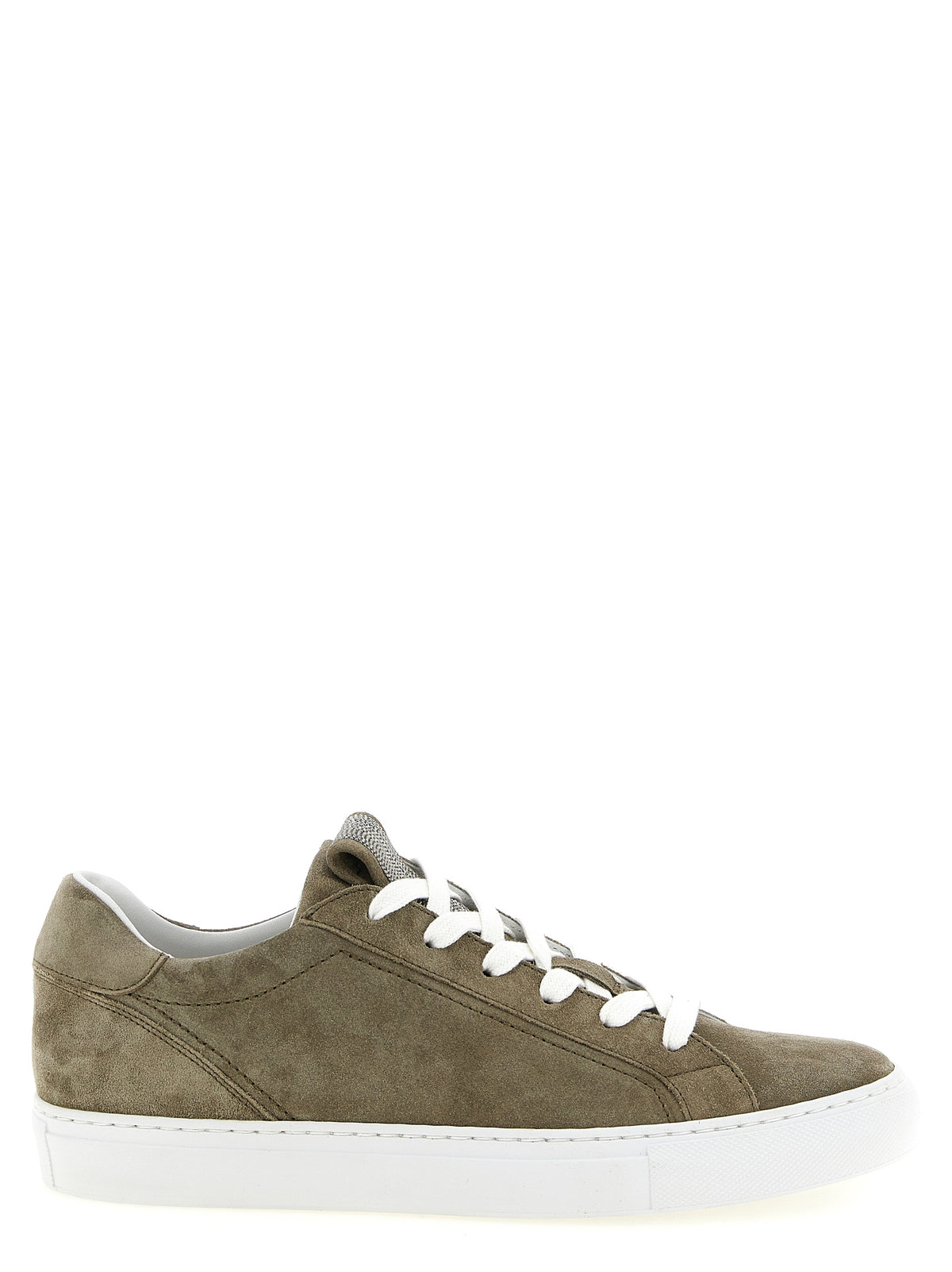 Brunello Cucinelli Monile-Embroidered Low-Top Sneakers