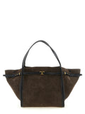 Tod's Brown Calfskin Tote Bag