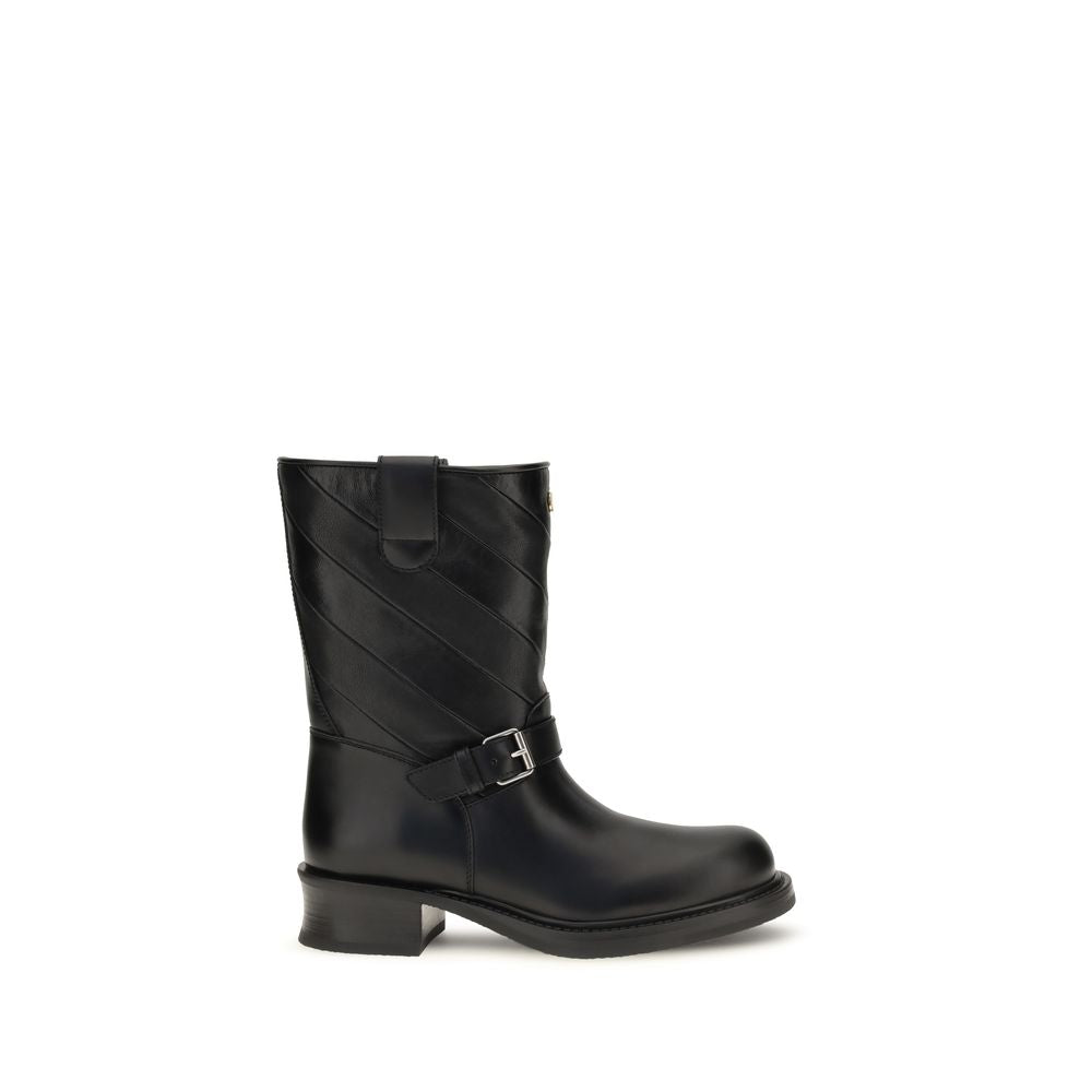 Valentino Garavani Bootie Buckle Ankle Boots