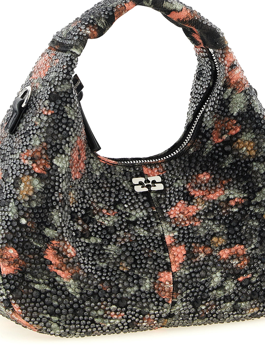 Ganni Flowers Mini Hobo