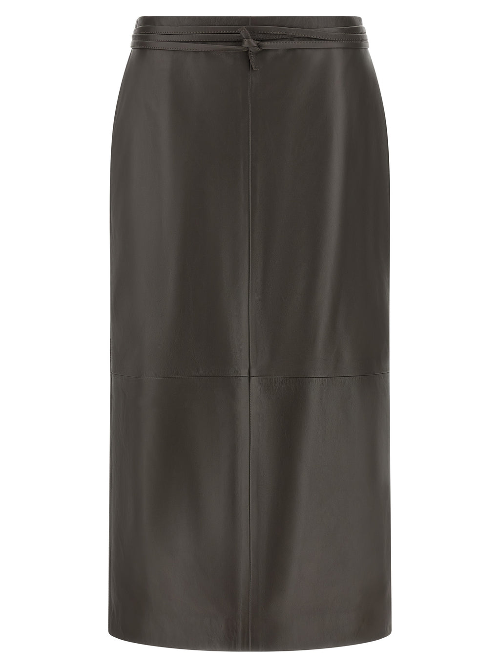 Alberta Ferretti Straight Midi Skirt