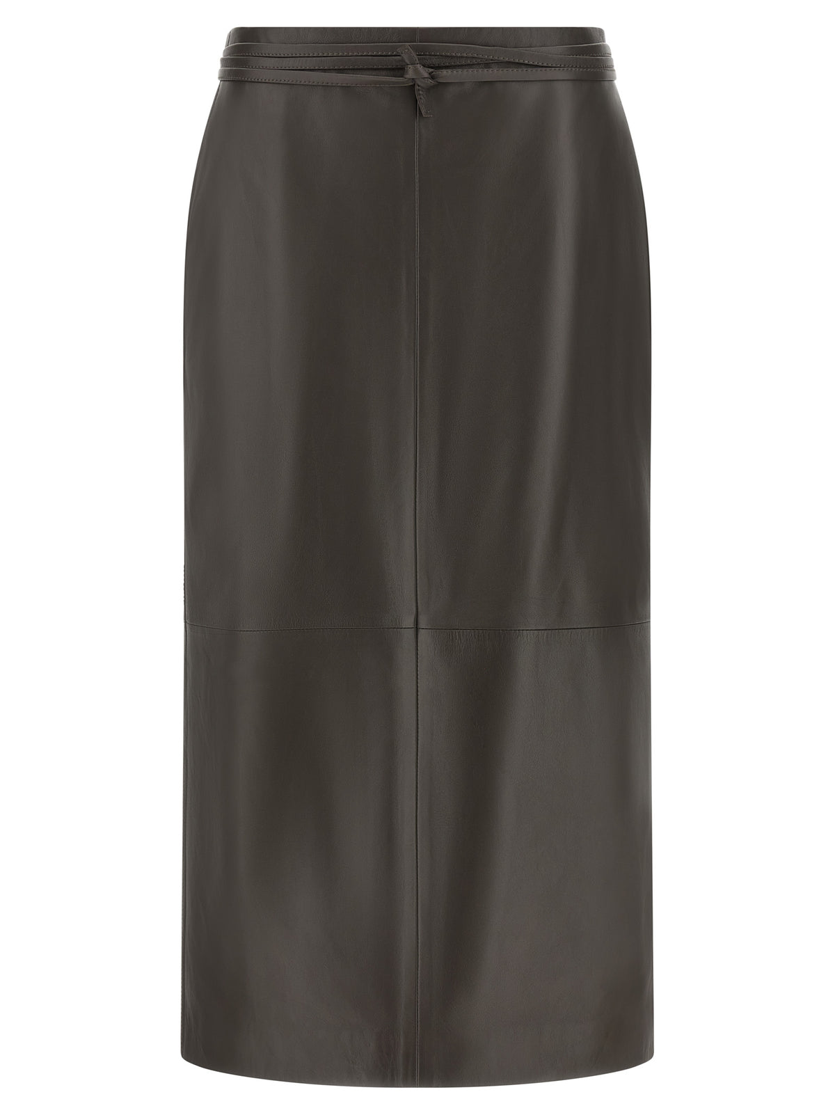 Alberta Ferretti Straight Midi Skirt
