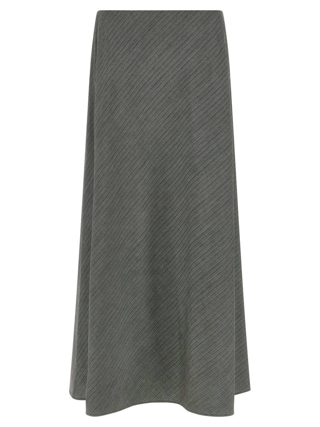 Alberta Ferretti Gray Viscose Mini Skirt