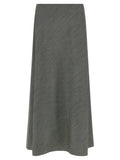 Alberta Ferretti Gray Viscose Mini Skirt