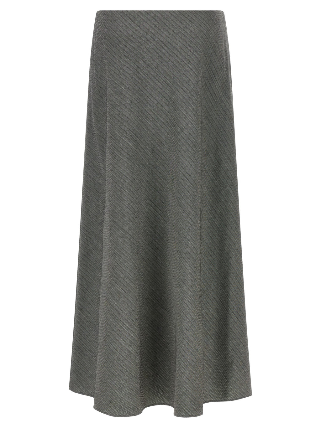 Alberta Ferretti Gray Viscose Mini Skirt