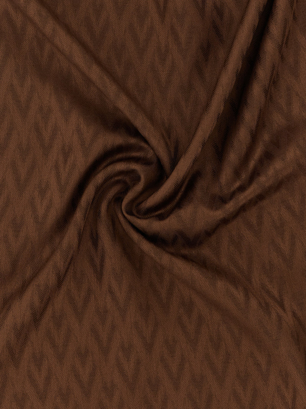 Valentino Garavani Brown Silk Scarf