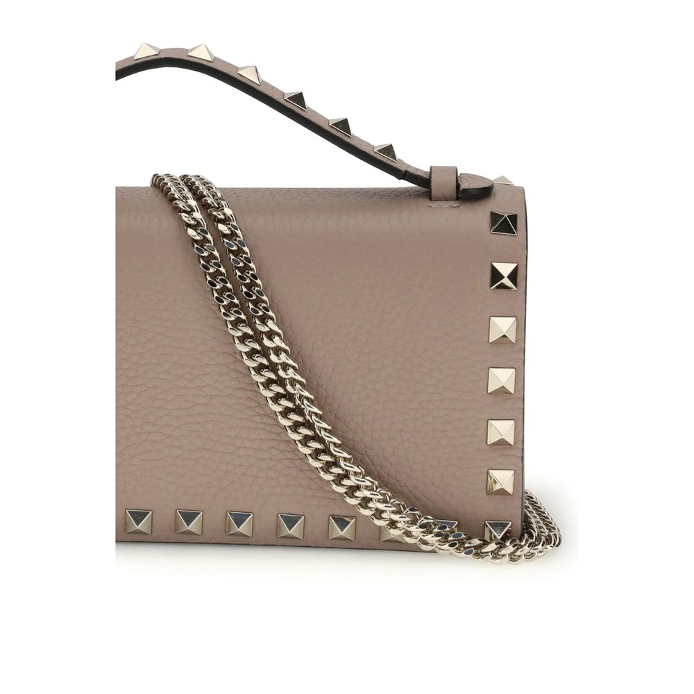 Valentino Garavani Rockstud Chain Wallet