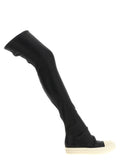 Rick Owens Black Lamb Leather Over The Knee