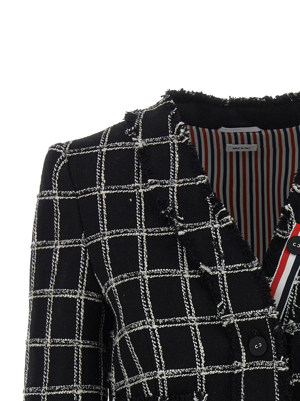 Thom Browne Multicolor Cotton Blazer