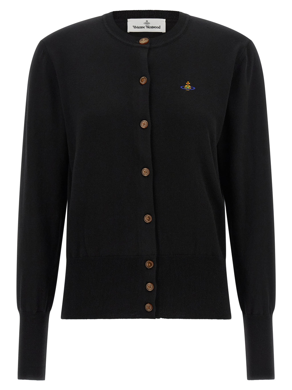 Vivienne Westwood Black Cotton Cardigan