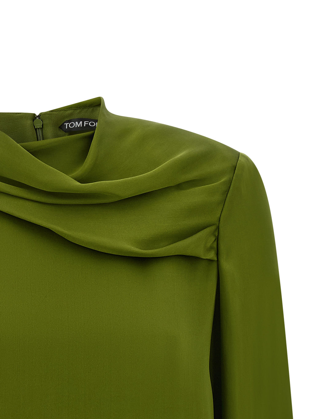 Tom Ford Bicolor Silk Blouse