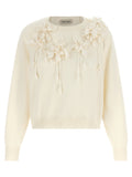 Alberta Ferretti White Virgin Wool Cardigan