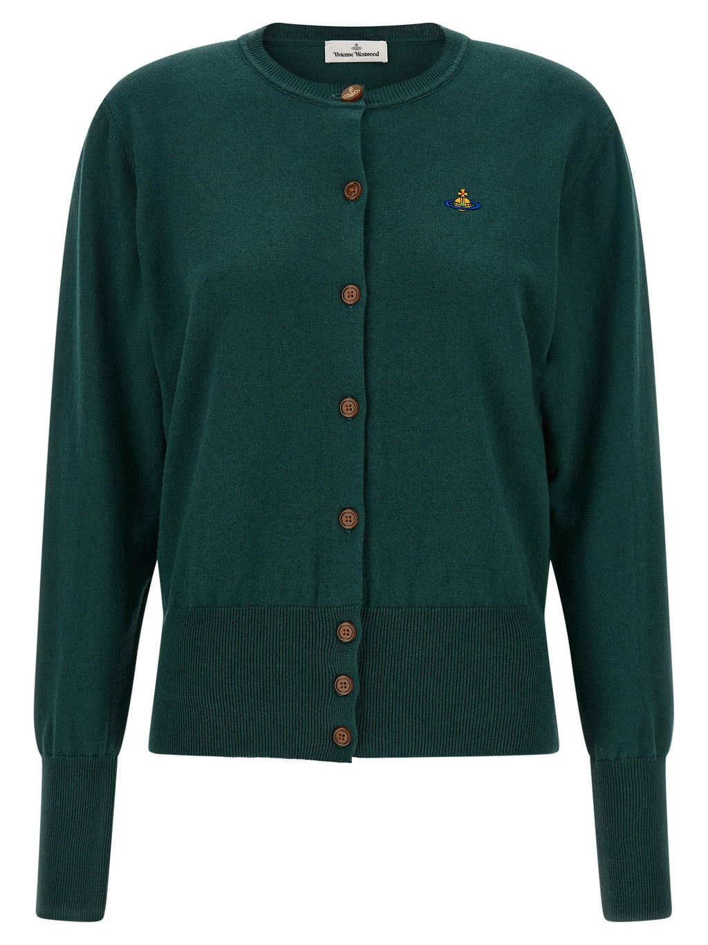 Vivienne Westwood Bicolor Cotton Cardigan