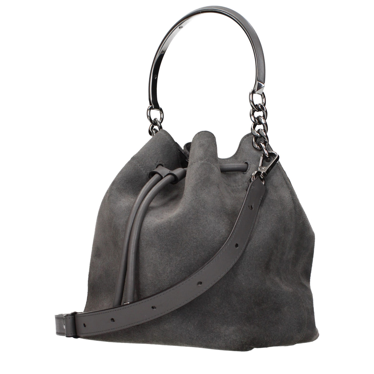 Jimmy Choo Gray Handbags