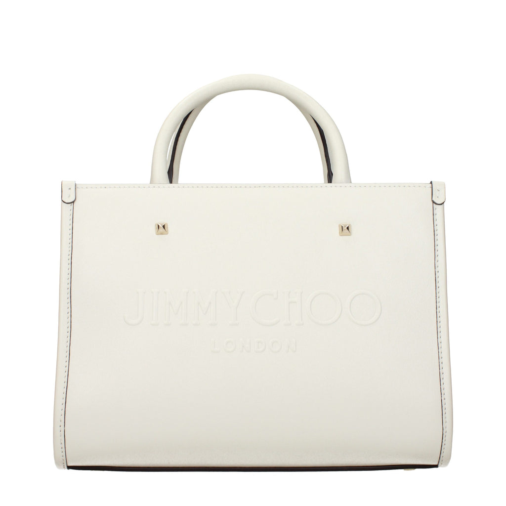 Jimmy Choo White Leather Handbag
