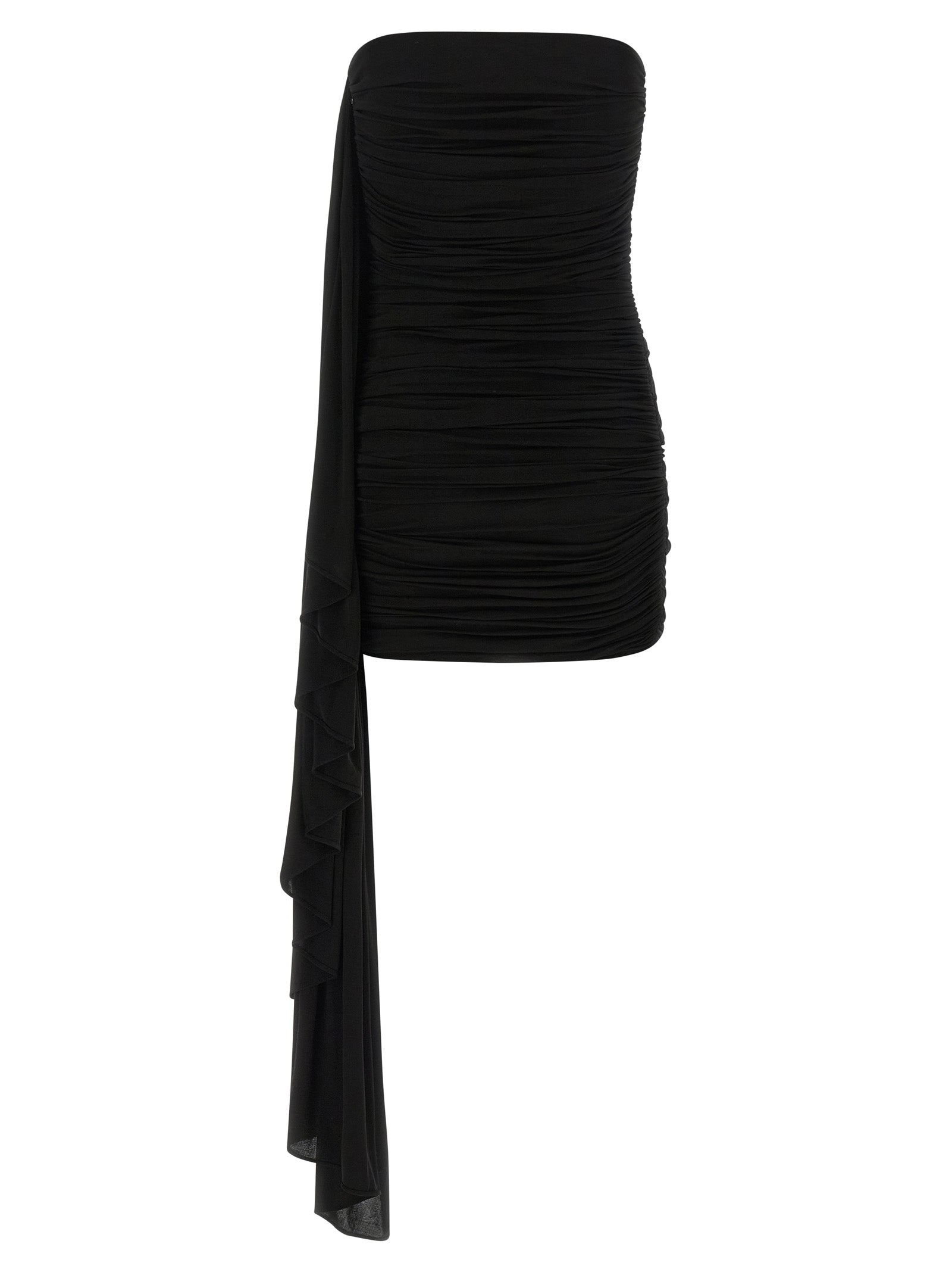 Alexander Wang Black Copper Short Dress
