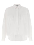 Max Mara White Cotton Blouse