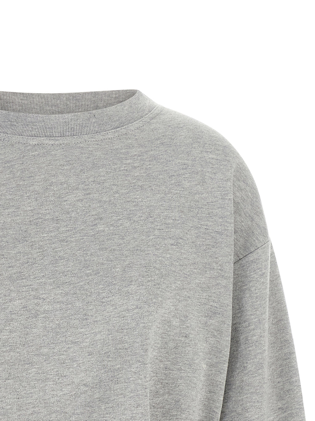 Dries Van Noten Gray Cotton Sweatshirt