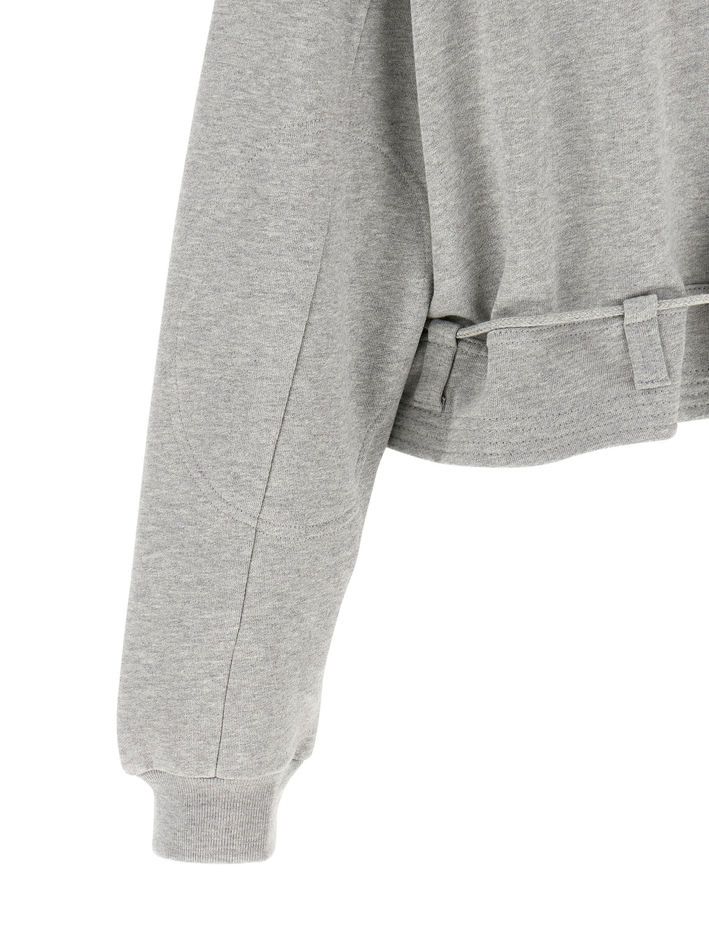 Dries Van Noten Gray Cotton Sweatshirt