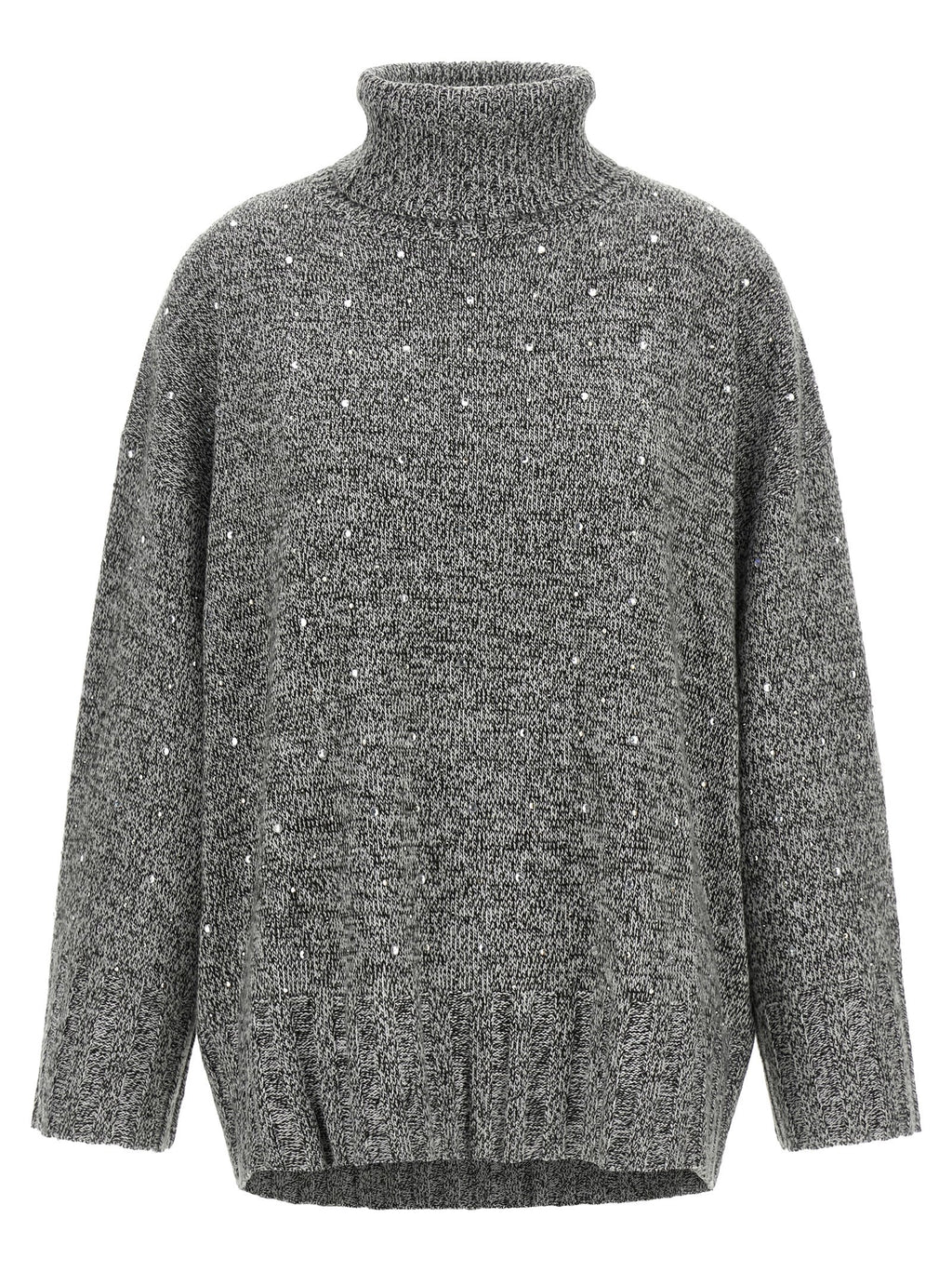 PINKO Gray Polyester Cardigan