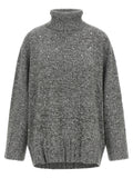 PINKO Gray Polyester Cardigan